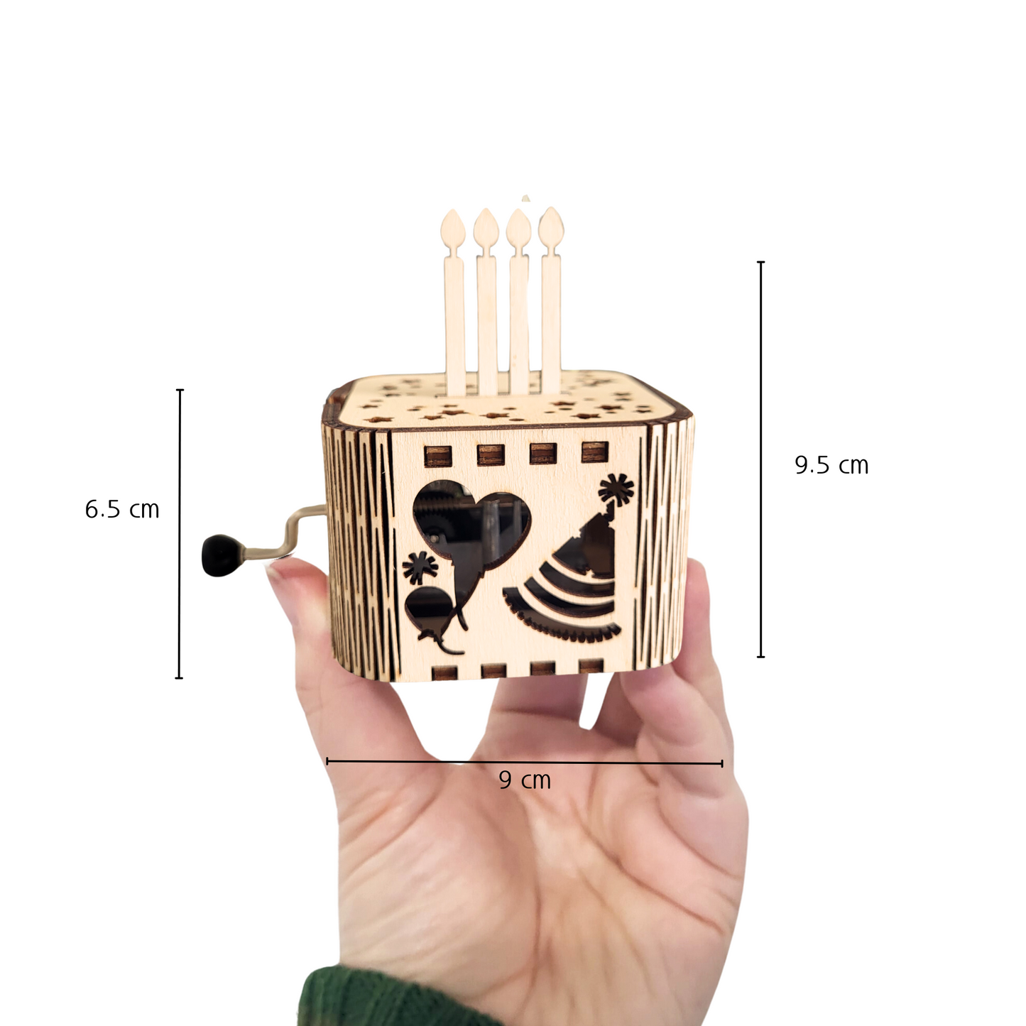 Muziekdoosje "Happy Birthday"
