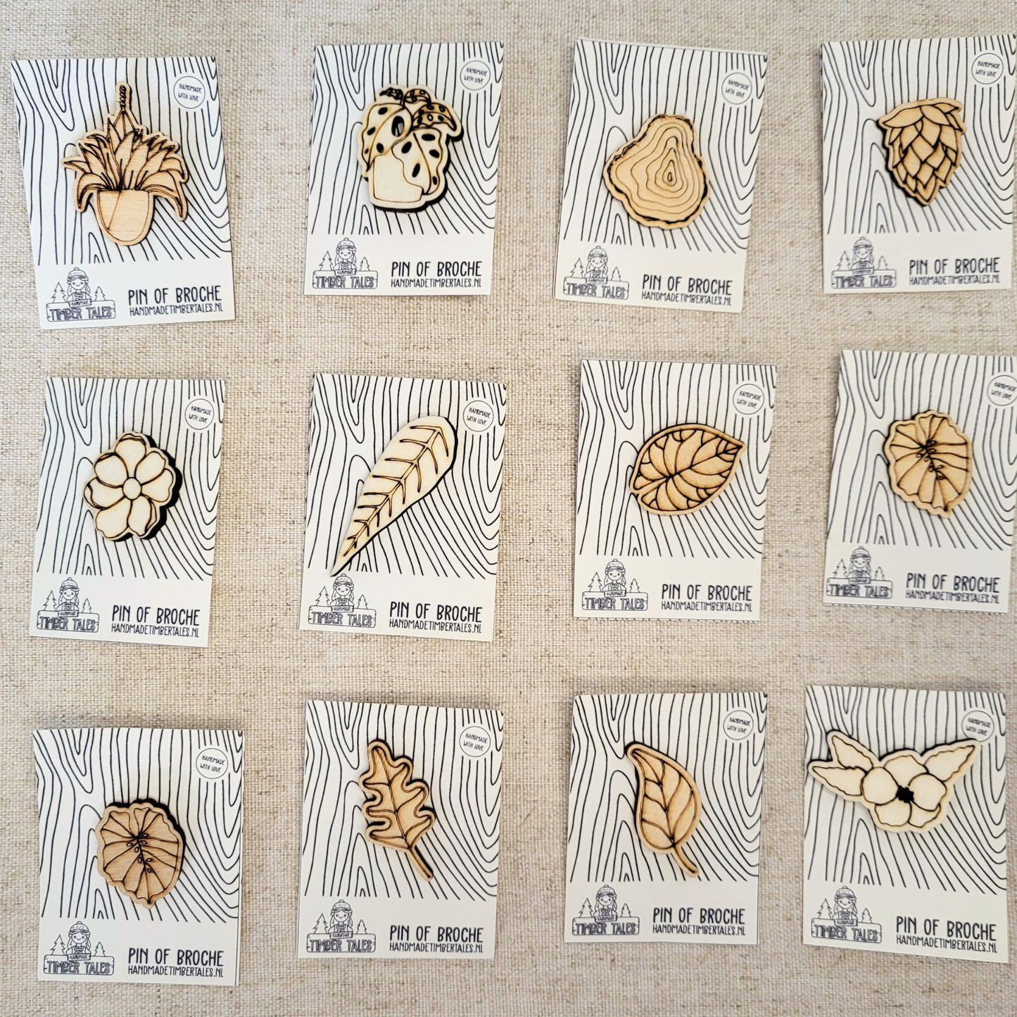 Natuur Pin: Boomschors