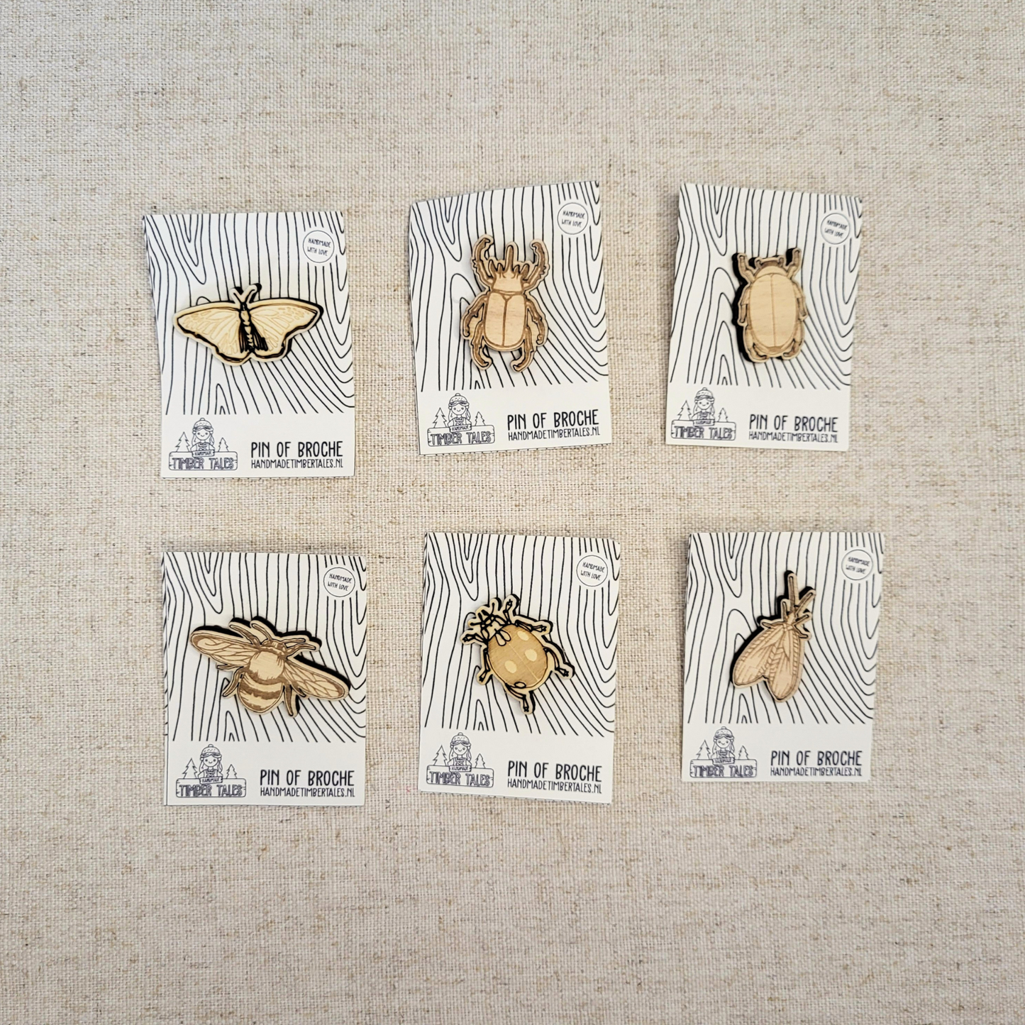 Insecten Pin: Bij