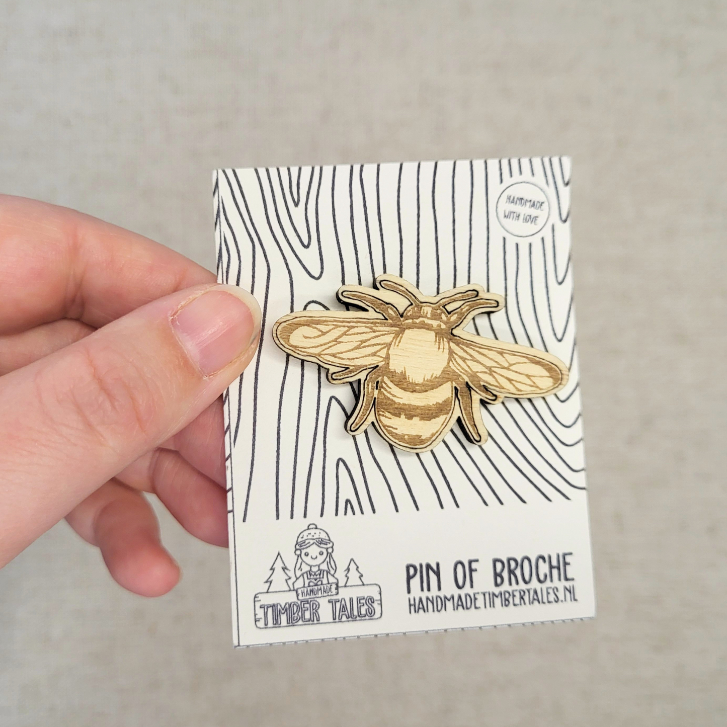 Insecten Pin: Bij