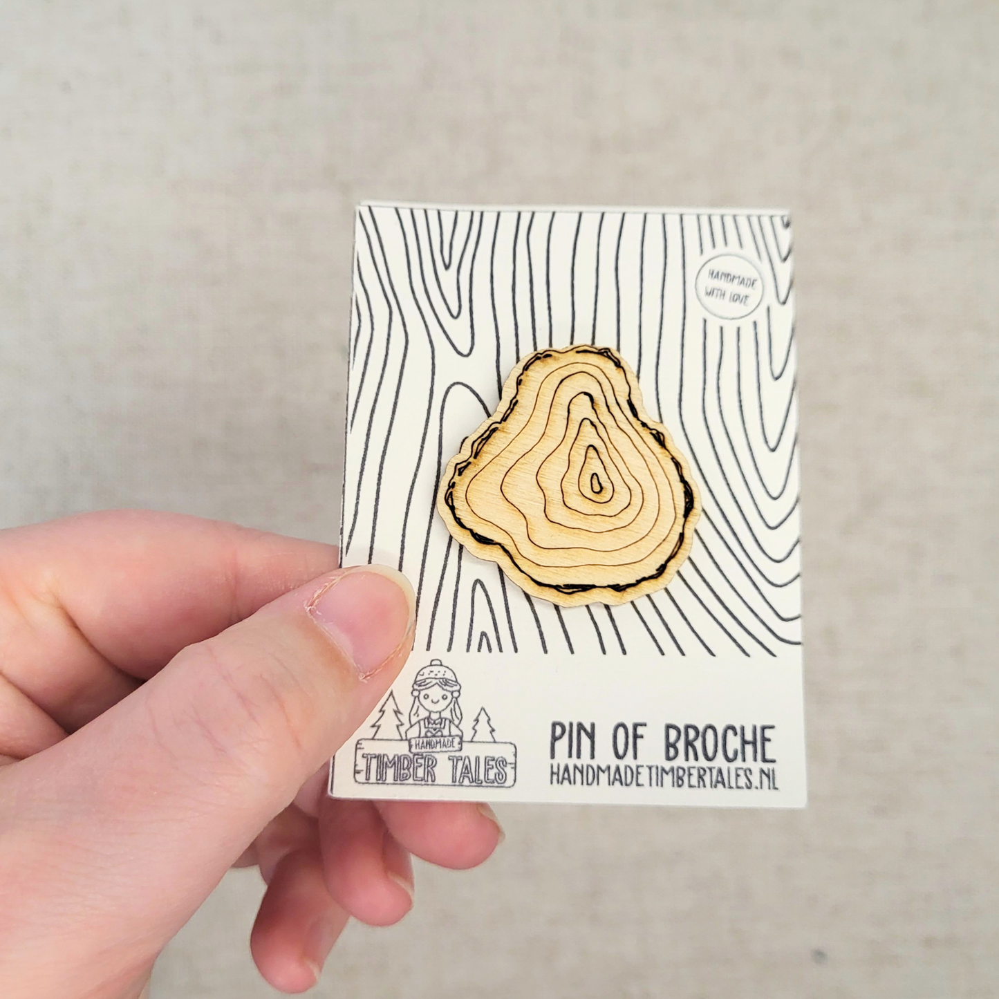 Natuur Pin: Boomschors