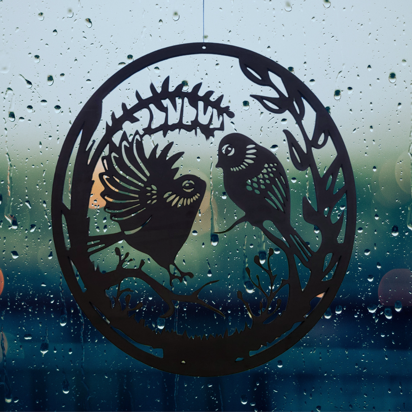 Raamhanger: Vogels in het Bos