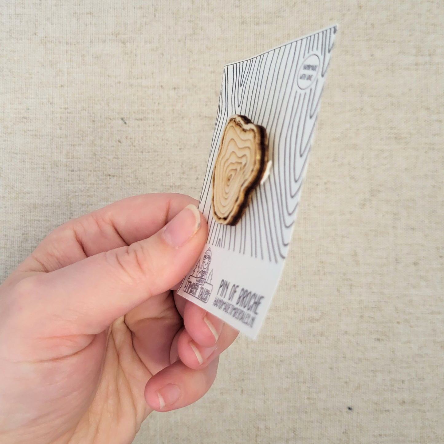 Natuur Pin: Boomschors