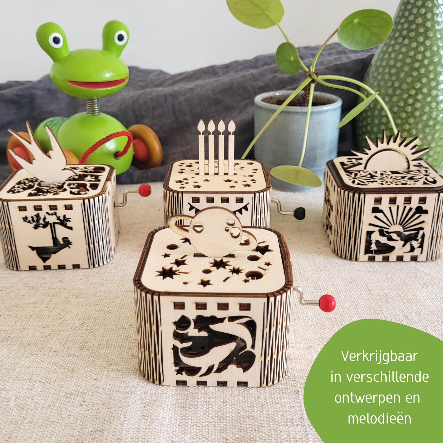 Muziekdoosje "Happy Birthday"