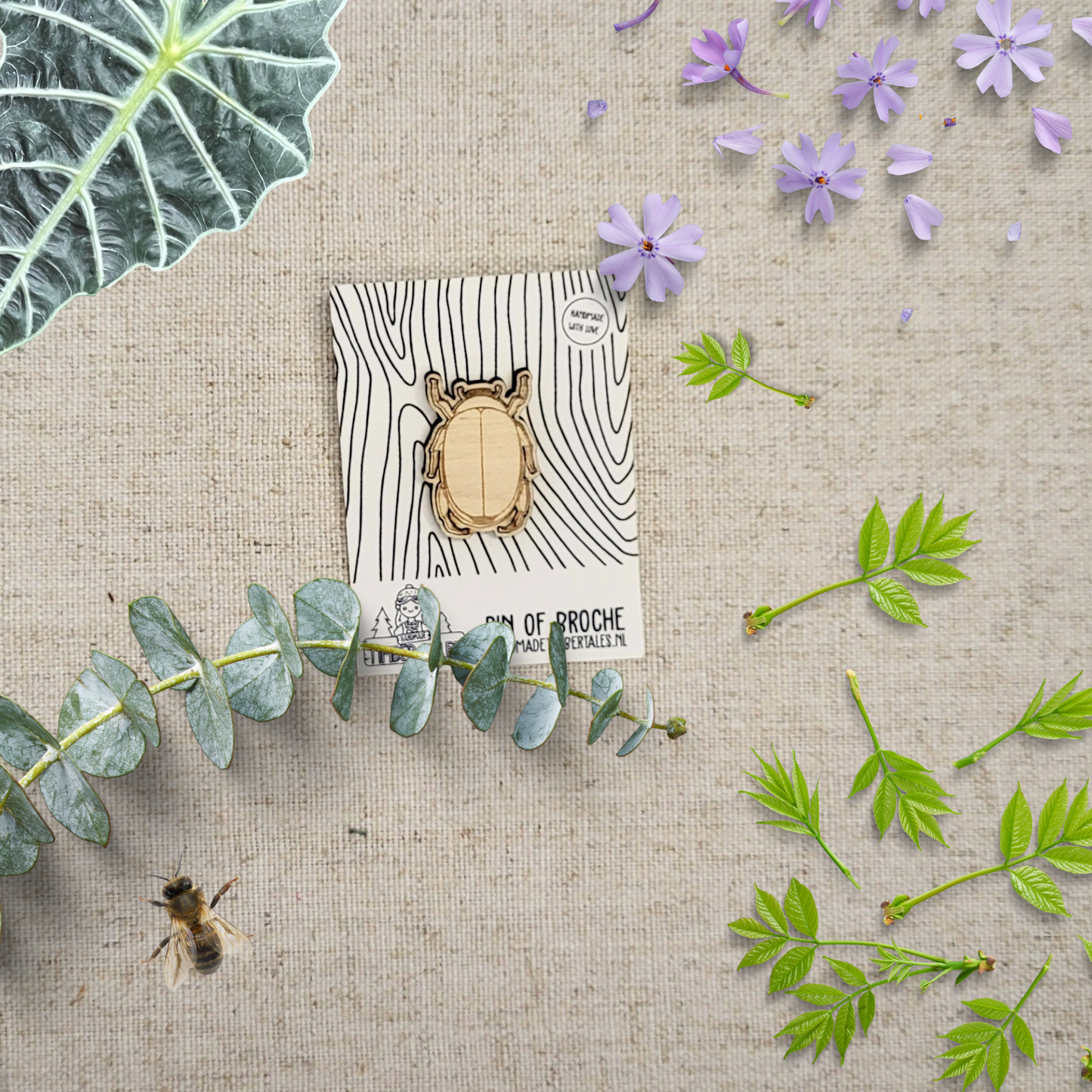 Insecten Pin: Scarabee
