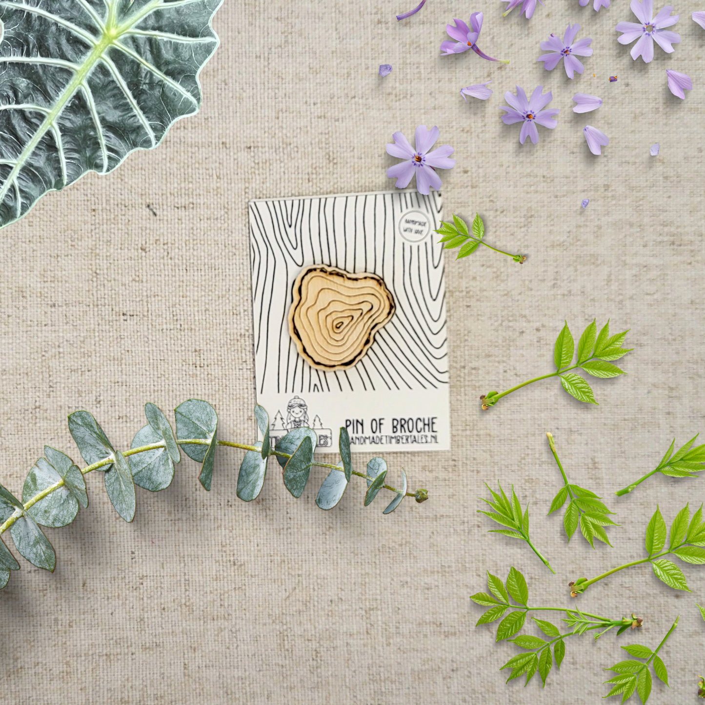 Natuur Pin: Boomschors