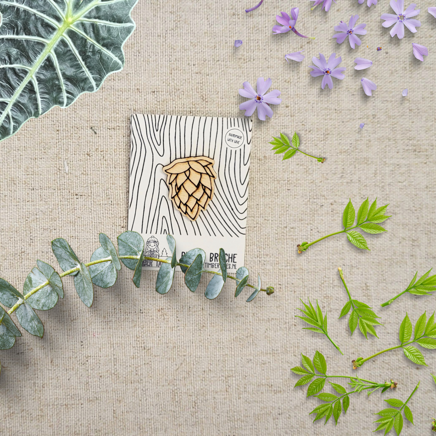 Natuur Pin: Hop plant