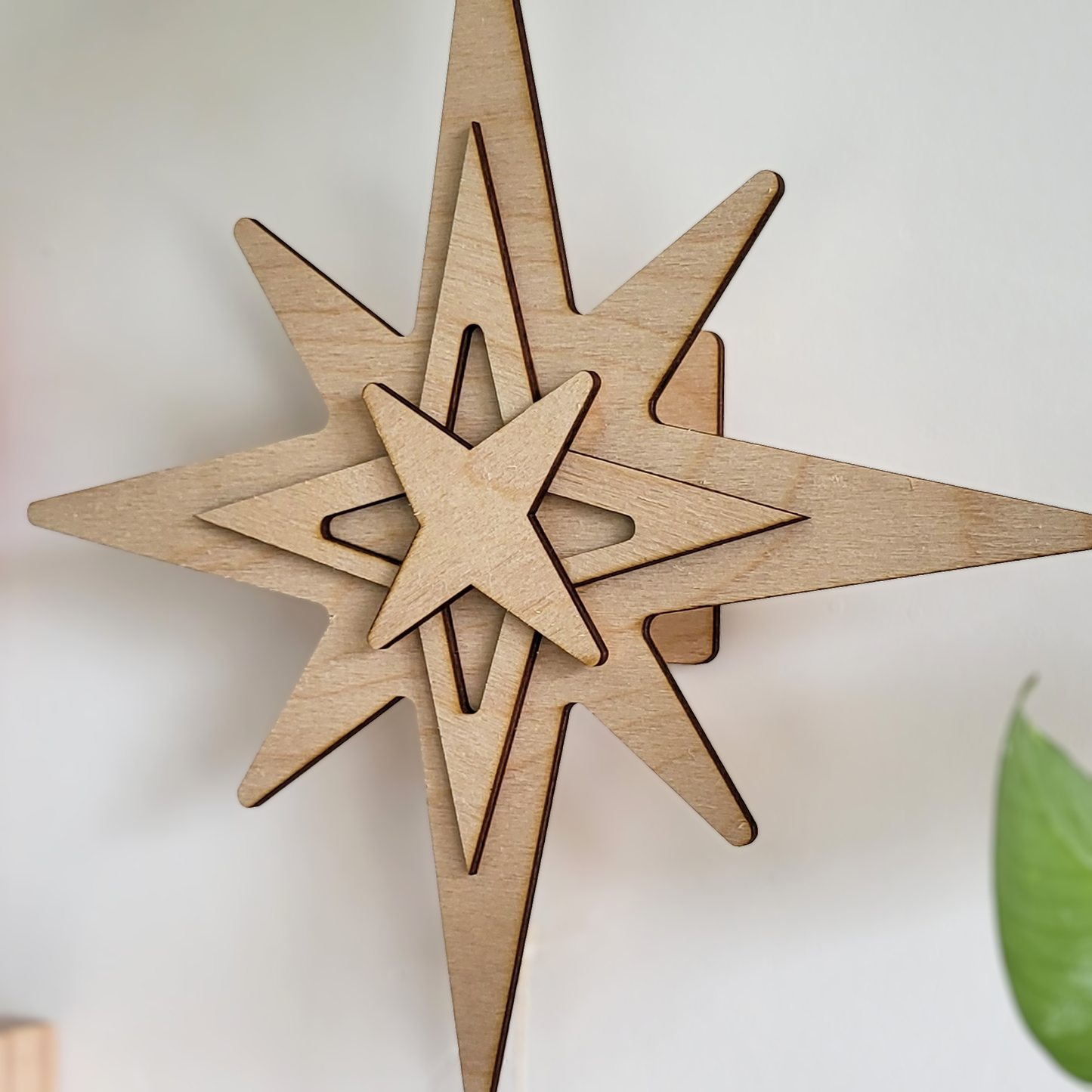 Muziekhanger Ster met trekkoord: Twinkle Twinkle Little Star