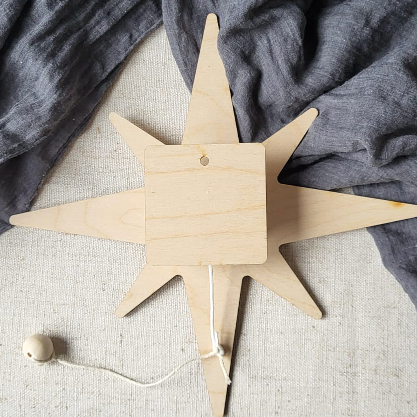 Muziekhanger Ster met trekkoord: Twinkle Twinkle Little Star