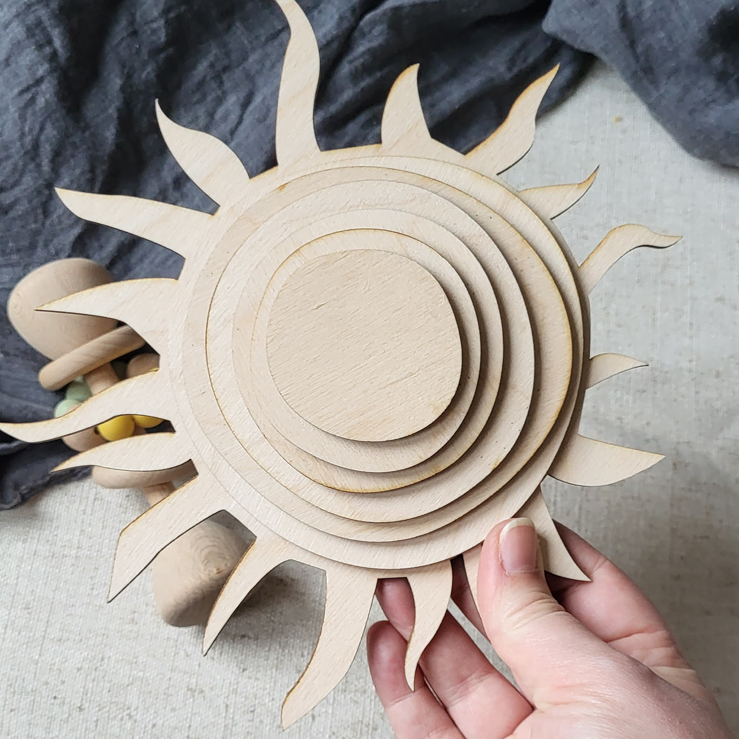 Muziekhanger Zon met trekkoord: You Are My Sunshine