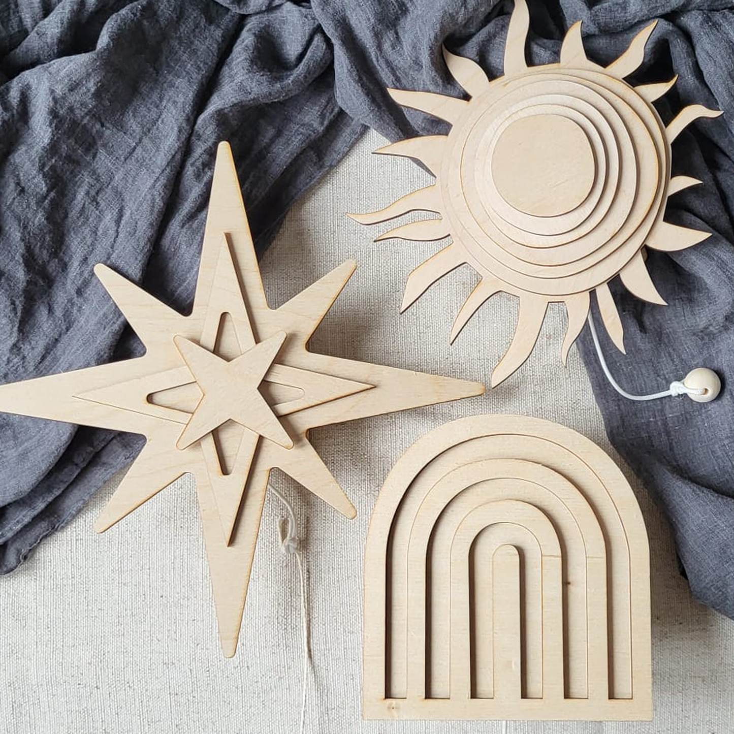 Muziekhanger Zon met trekkoord: You Are My Sunshine