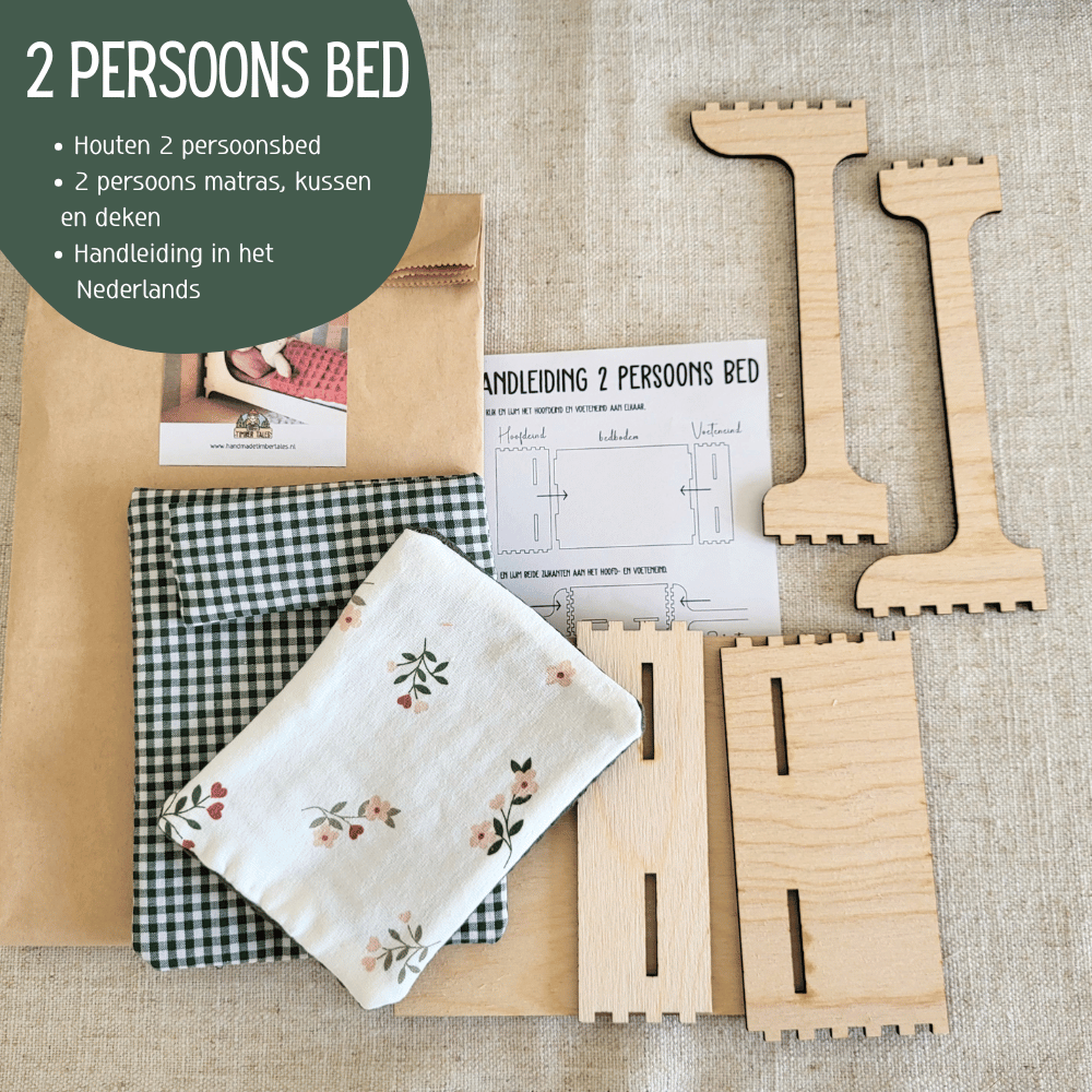 Poppenhuis 2-persoonsbed 02
