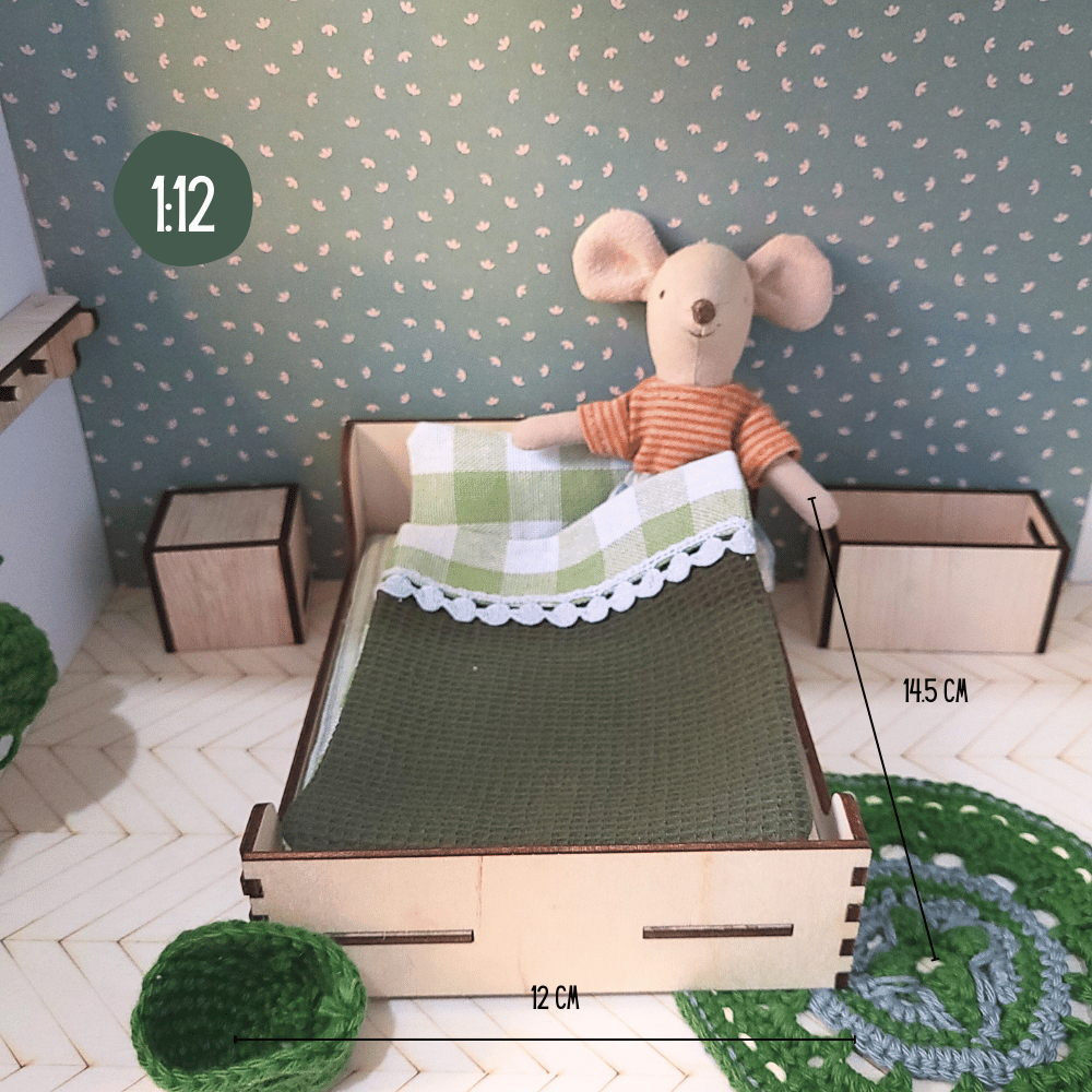 Poppenhuis 2-persoonsbed 06
