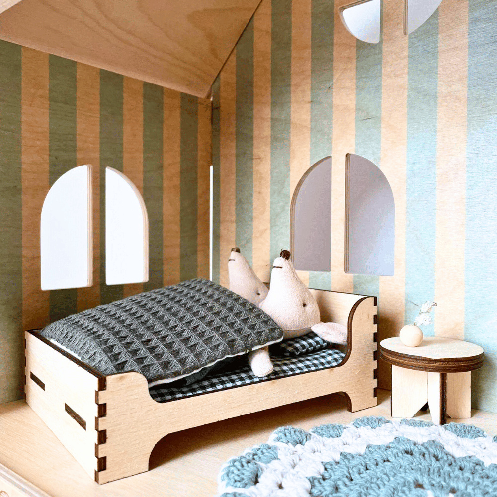 Poppenhuis 2-persoonsbed 07
