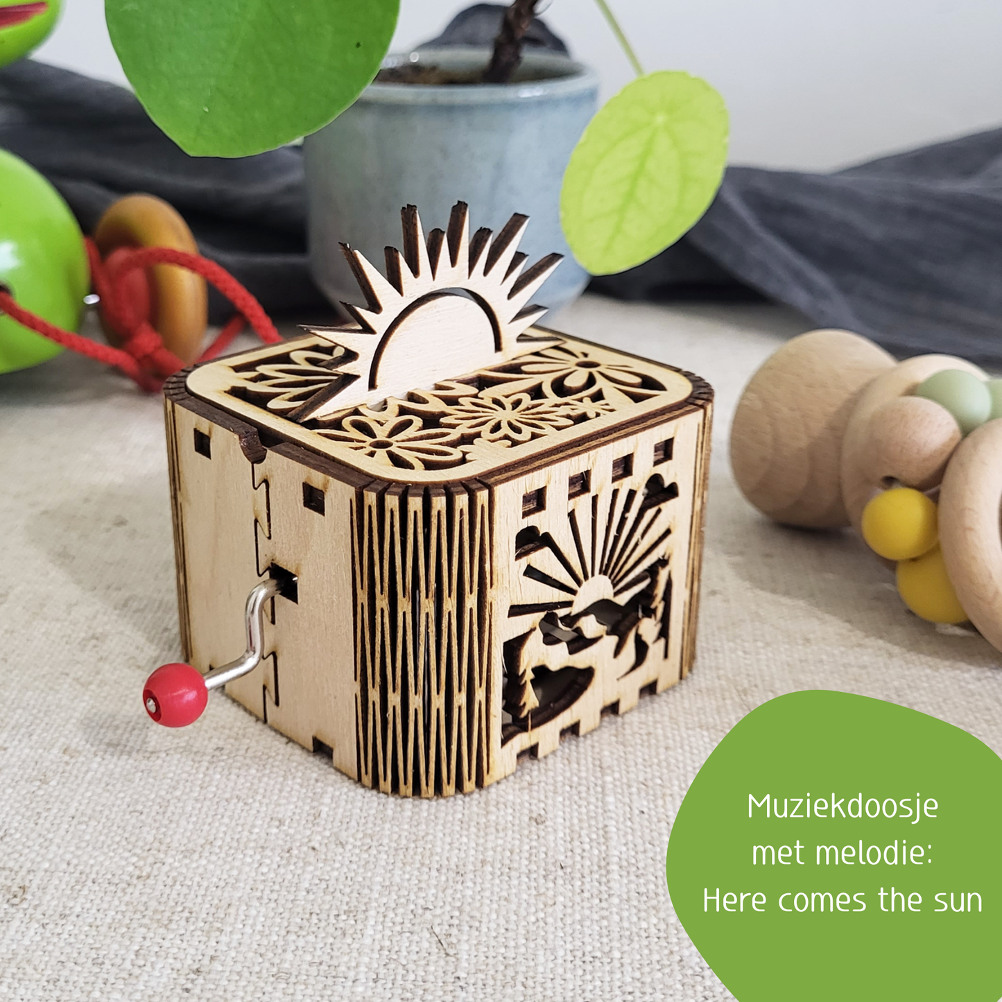 Muziekdoosje "Here Comes the Sun"