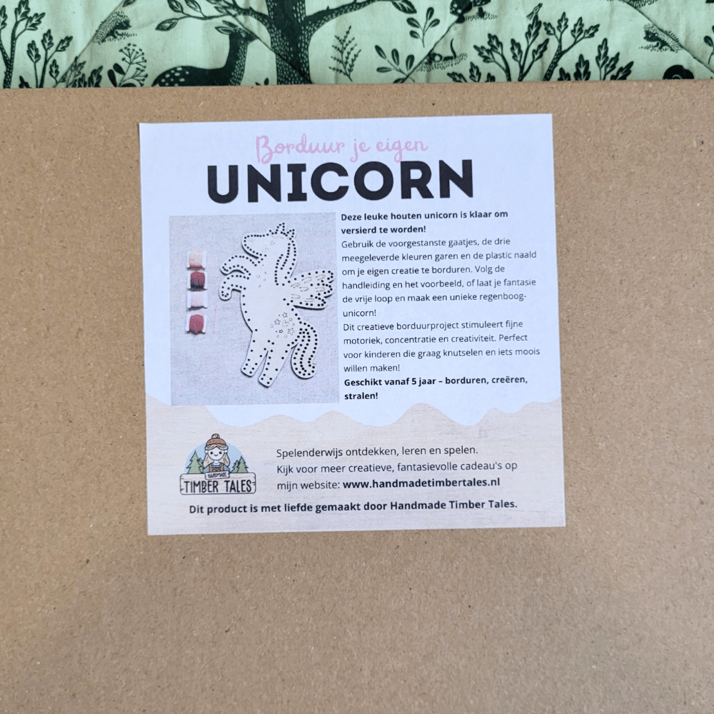 Creatief Borduurproject: Magische unicorn